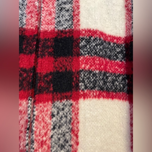 Abercrombie Heritage Wool Blend Plaid Coat - Picture 6 of 10